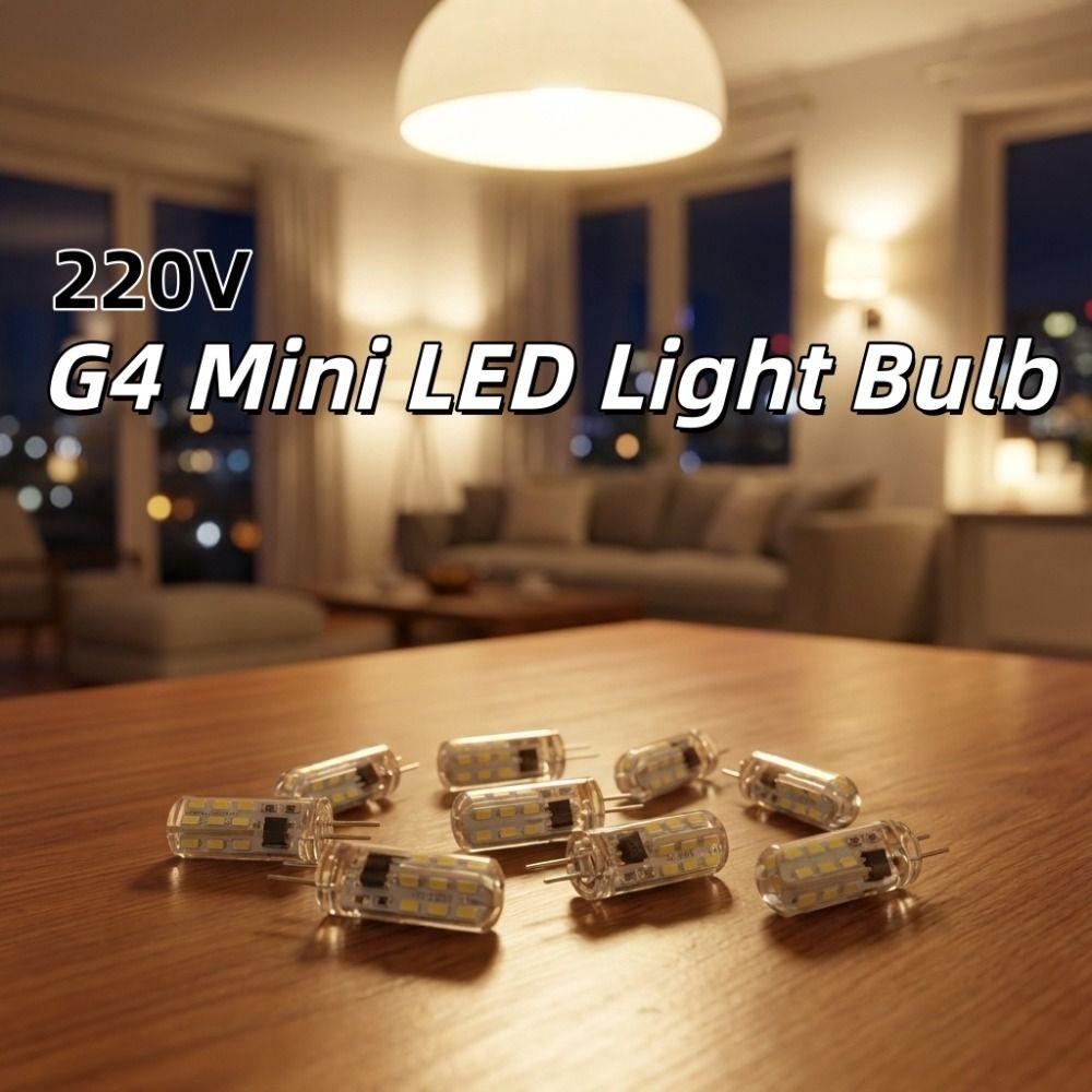 10Pcs Energy Saving Mini G4 LED Light Bulbs Warm White Corn Lamp LED Bulb Home Decoration