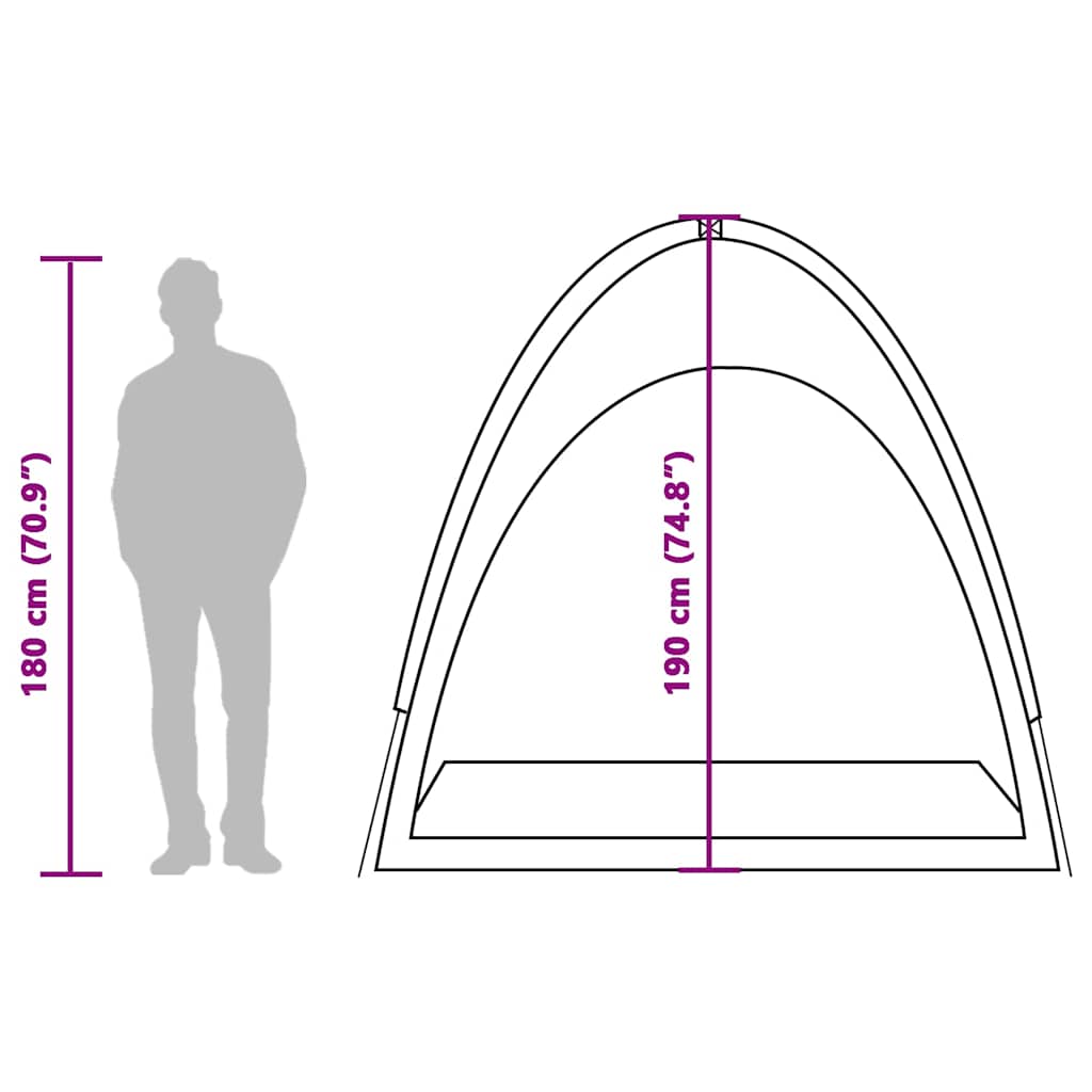 Side Tent Blue Waterproof
