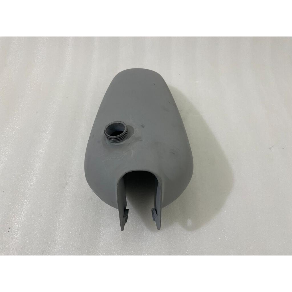 Honda CR125 CR125M 1974 Elsinore Raw Steel Fuel Petrol Tank with Cap and Tap