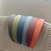 2PCS Frosted Solid Hair Band Plastic Hair Accessories New Resin Hairband  Woman