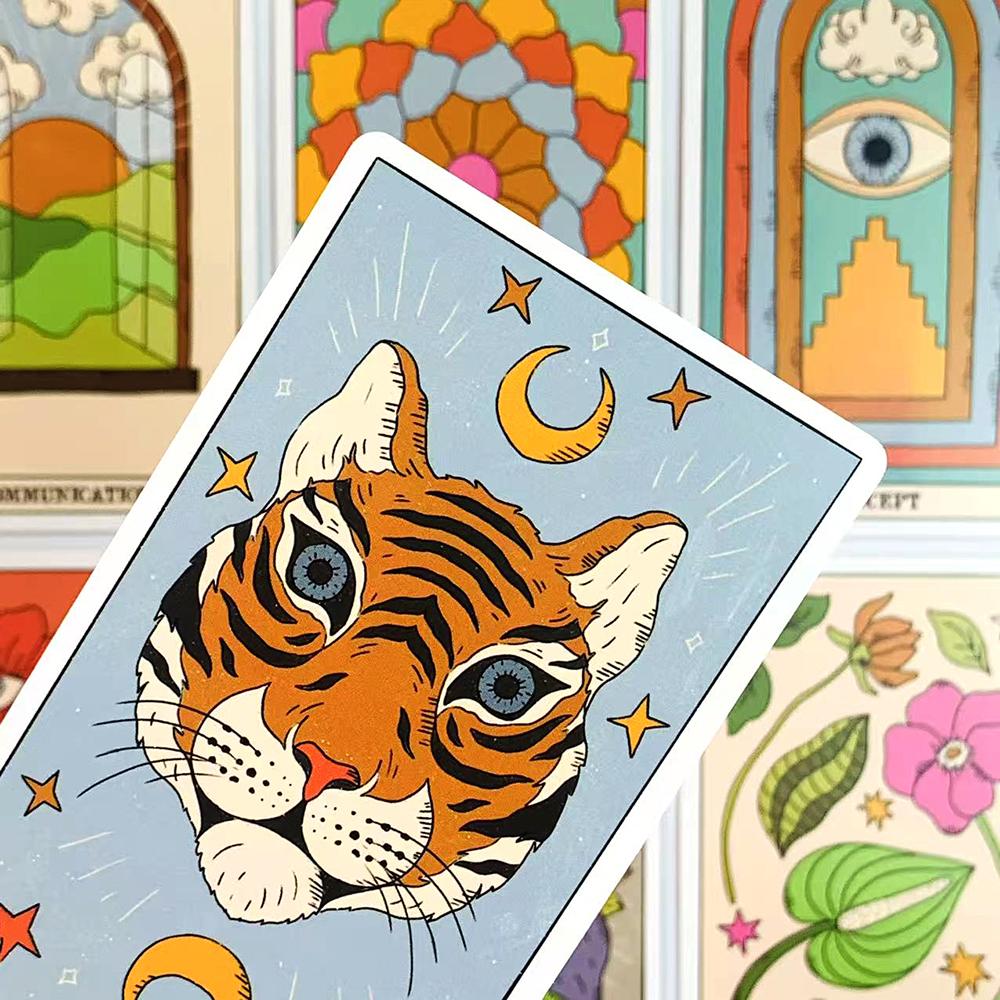 Современная Ведьма Духовная Колода Царство Гадание Медитация Игра для Вечеринки для Девушки и Женщины, Классический Дизайн для Начинающих и Профессионалов