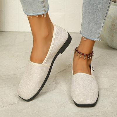 Женская вулканизированная обувь 2024 года, новая удобная и дышащая повседневная сетчатая мягкая подошва, трикотажная однотонная женская обувь, размер 35-43