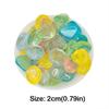 Glow In the Dark Colorful Luminous Stone Long-lasting Garden Paving Fluorescent-Stone  for Aquatic