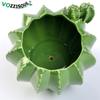 NEW Creative Ceramic Cactus Bonsai Pots Indoor Decorative Plant Pot Garden Succulent Flowerpot Home Balcony Green Clay Planter
