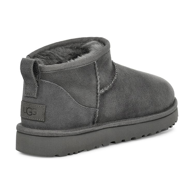 UGG Классические ультрамини ботинки серые женские кроссовки 1116109-GREY