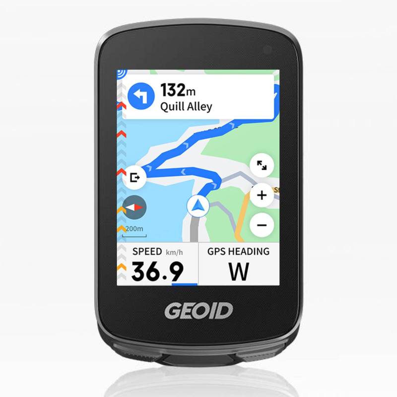 Велокомпьютер GEOID CC700 Pro с 2,8-дюймовым сенсорным экраном, GPS-спидометр для велосипеда, глобальная карта, навигация, велокомпьютер