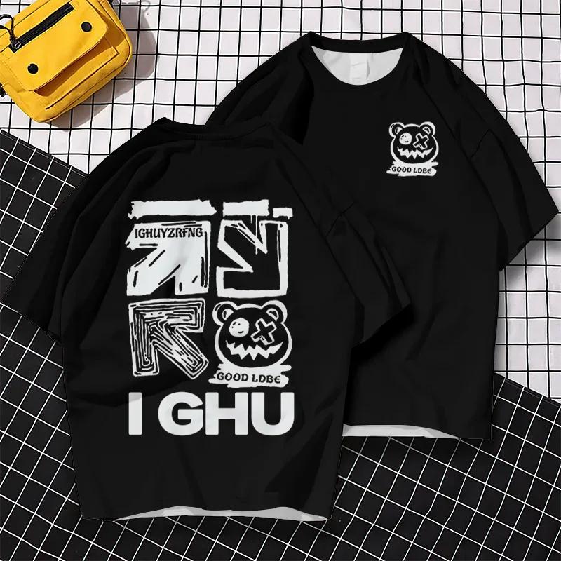 Camiseta sencilla con estampado 3d para hombre, неформальная одежда, холгада-де-секадо-быстрый, транспирабельный, новедад-де-верано, 2024 г.