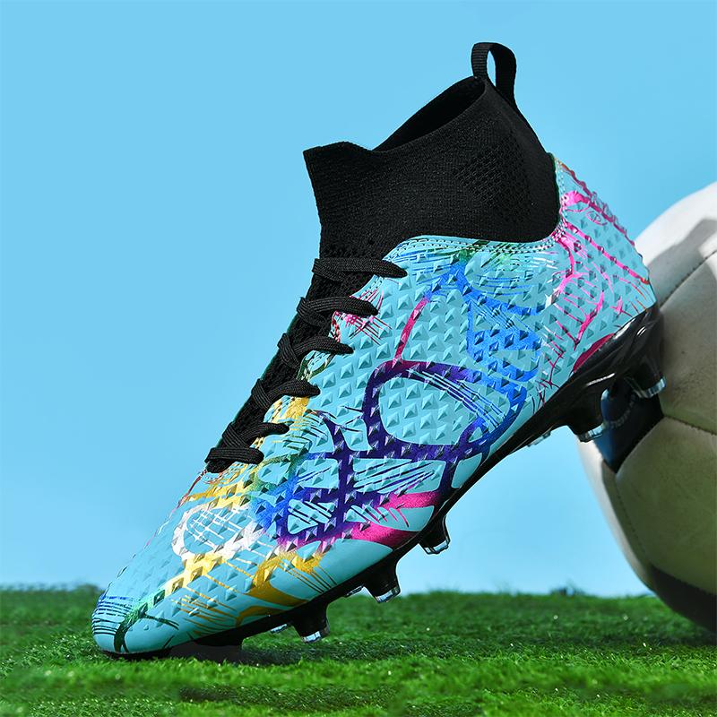 Men Soccer Shoes Kids Football Boots Women Professional Soccer Cleats Antiskid Chaussure Football FG Outdoor Football Shoes