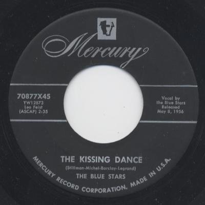 7-дюймовая пластинка BLUE STARS - Kissing Dance 70877X45 MERCURY 1956 US Pop Б/у