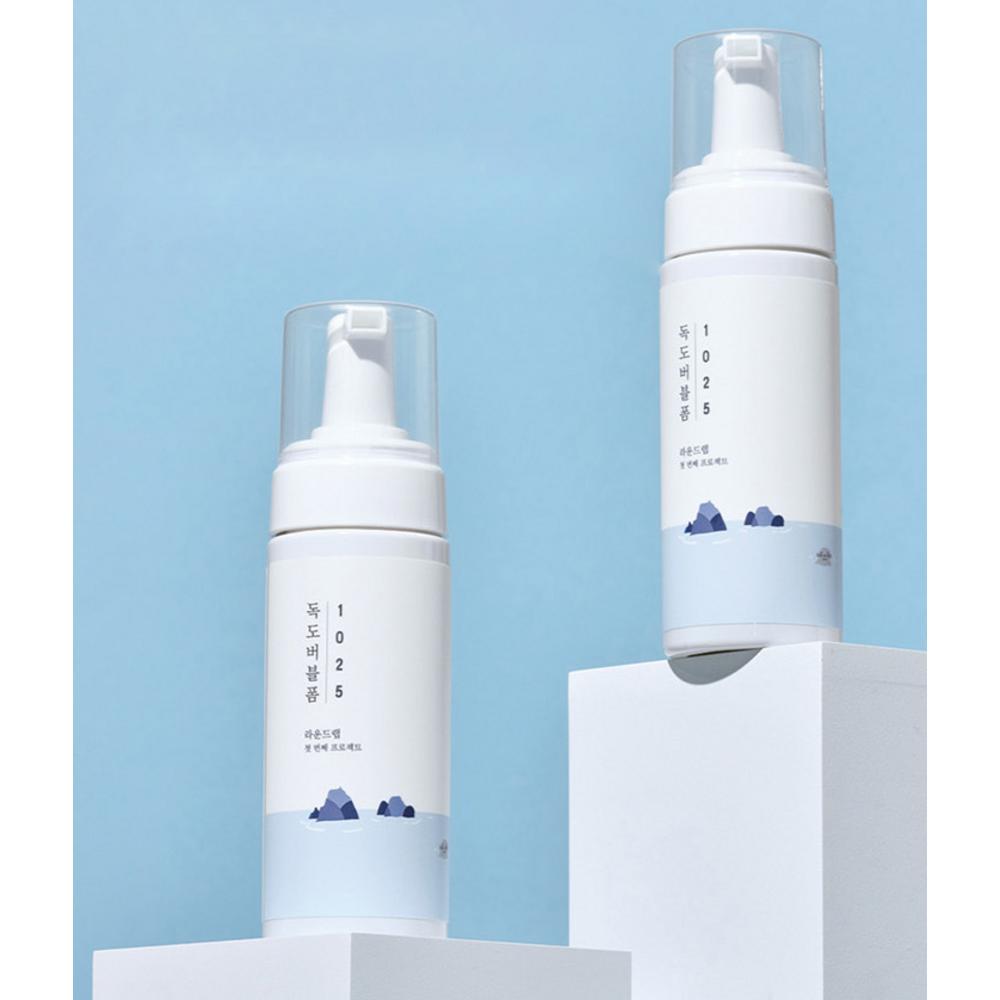ROUND LAB 1025 Dokdo Bubble Cleansing Foam, 150ml, 1 Piece