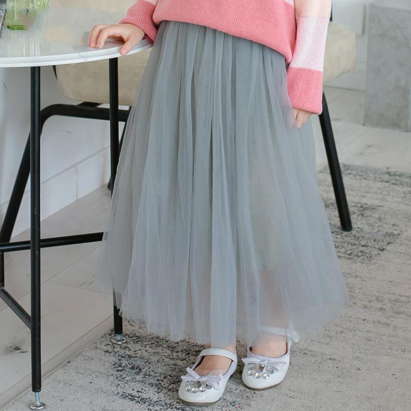 Школьная детская юбка, сетчатая юбка для маленьких девочек, однотонная однотонная детская юбка на все сезоны, 8 цветов, 10, 12, 13 лет