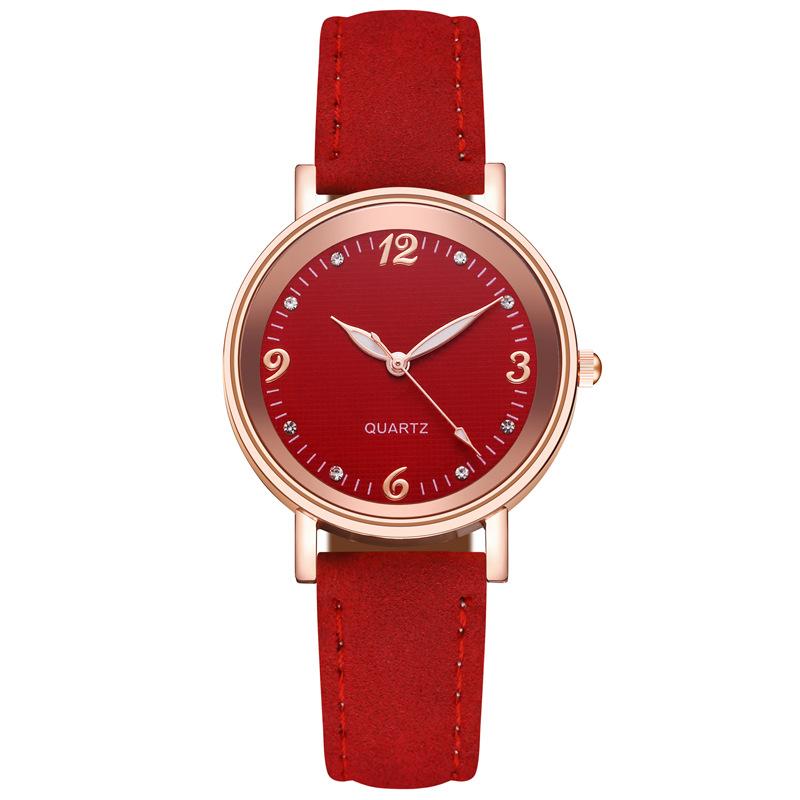 Fashion Luminous Hands Ladies Quartz Watches Simple Leather Strap Woman's Wristwatches Gifts for Wife,Friend,Family