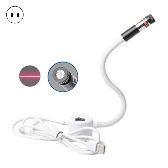 Магнитное позиционирование Квилтинг Свет Швейная машина Красная направляющая линия Инструмент Вращающийся светодиод Строчка Шов Направляющая для точной прямой строчки