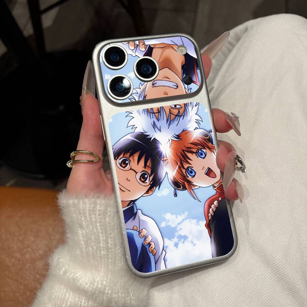 Смешная Аниме GINTAMA Защитная задняя наклейка-пленка Для IPhone 17 Pro 17 Pro Max
