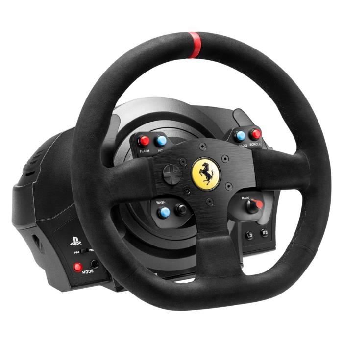Thrustmaster volant t300 ferrari alcantara edition - ps3 / ps4 / pc / fonctionne avec les jeux ps5*