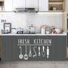Кухонная шторка от пыли, пылезащитная шторка для шкафа, короткие шторы для шкафа, самоклеящиеся бытовые шторы, современная полуштора