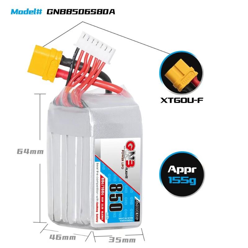 GAONENG High-Performance LiPo Batteries for RC Models