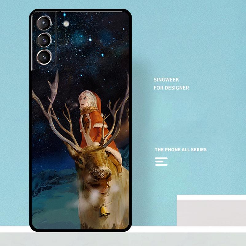 Merry Christmas Case For Samsung Galaxy S24 Ultra S20 S21 S22 S23 S25 Ultra S9 S10 Plus S25 FE Phone Cover
