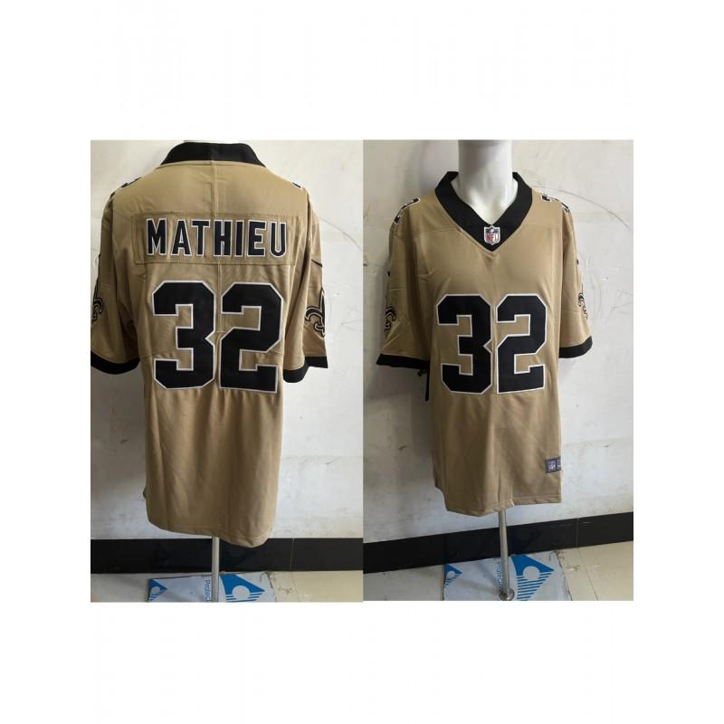2026 NFL Embroidered Football Jersey Saints Team Second Generation 6