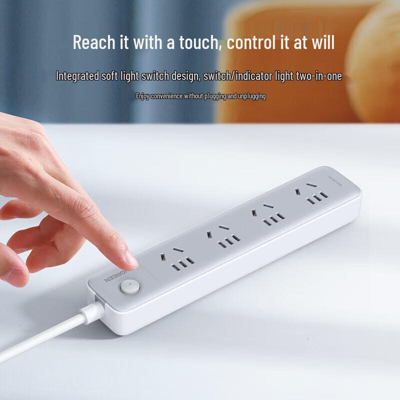 UGREEN CD325 6-Outlet Power Strip