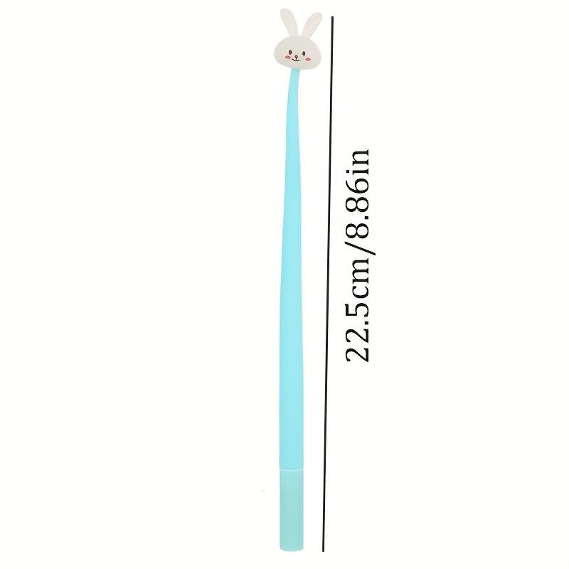 10 Супер Милых Силиконовых Ручек-Антистресс в Виде Кроликов - Специально Разработаны для Студентов для Снятия Стресса во Время Экзаменов, Отлично Подходят для Обычного Письма и Подписей