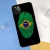 Чехол для телефона с отпечатком пальца и национальным флагом для iPhone 15 Pro 16 Pro 11 13 14 Pro Max 12 Mini XR 16 15 Plus 16e Защитный корпус