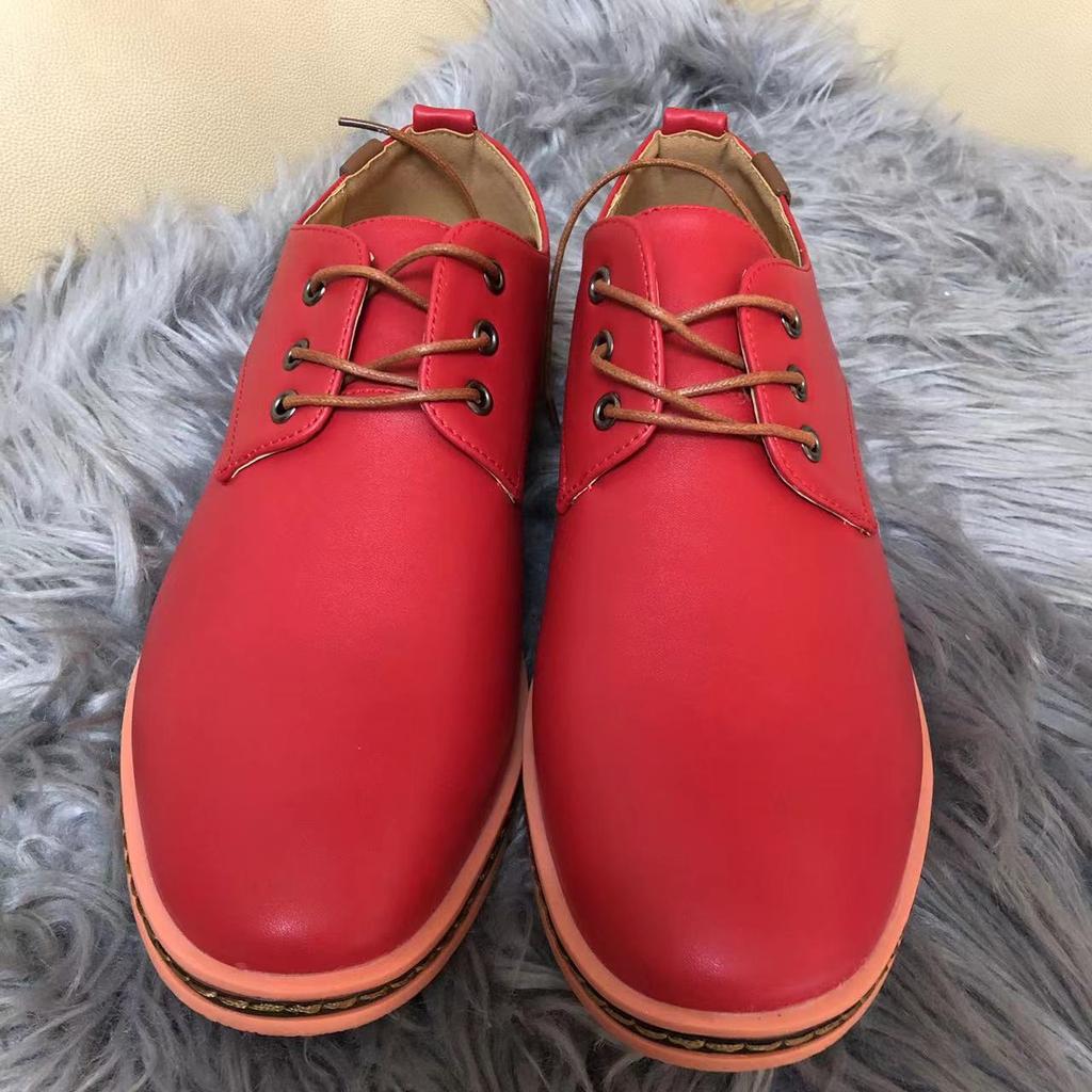 Модная льготная цена Базовая мужская обувь Оксфорды из ПУ Ликвидация Больше не производится