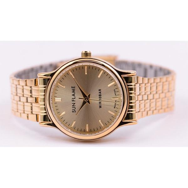 J-AXIS MJG-X02 Men's Quartz Wrist Watch - Gold / Silver MJG-X02-G MJG-X02-S Gift Casual Business Sports Student