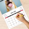 2026 Calendar-Working Dogs Wall Calendar Unruled Blocks Full Page Months Thick & Sturdy Paper for Calendar Organizing & Planning