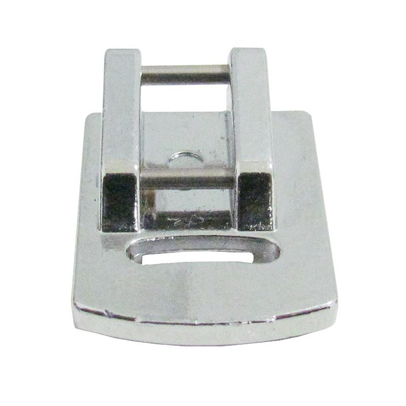 Double-Rod Gather Presser Foot for Household Sewing Machine Stainless Steel Ruffle Foot for DIY Pleated Skirt Curtain Tablecloth