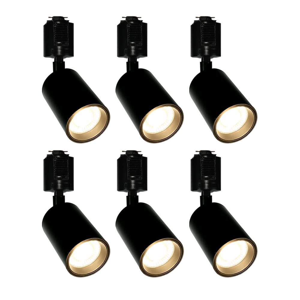 Allegro Lighting Точечный светильник для шинопровода, Встроенный светодиодный светильник для шинопровода, Эквивалент 60 Вт, 7 Вт встроенный светодиод, Лампа не требуется, Регулируемый угол, Легкий