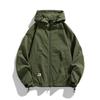 New Jackets for Men and Women In Autumn and Winter Outdoor Jacket Hem Drop Plastic Detachable Hooded Casual Jacket.
