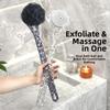 Long Handle Bath Brush Soft Bristle Body Brush Portable Back Scrubber  Shower Cleaning