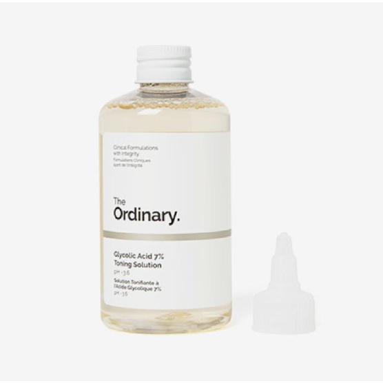 THE ORDINARY Glycolic Acid 7% Toning Solution 240ml - Сильный отшелушивающий тоник с AHA-кислотами