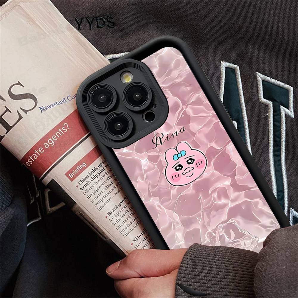 Interesting O-Opanchu Cartoon U-Usagi For IPhone 17 15 13 12 11 14 Pro Max X XR XS 16 Plus Shockproof Candy Back Cover