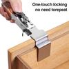 Быстрый пресс для зажима ящика, регулируемый фиксированный зажим для ящика, съемный крепеж для шкафа, вспомогательный фиксированный зажим, инструмент