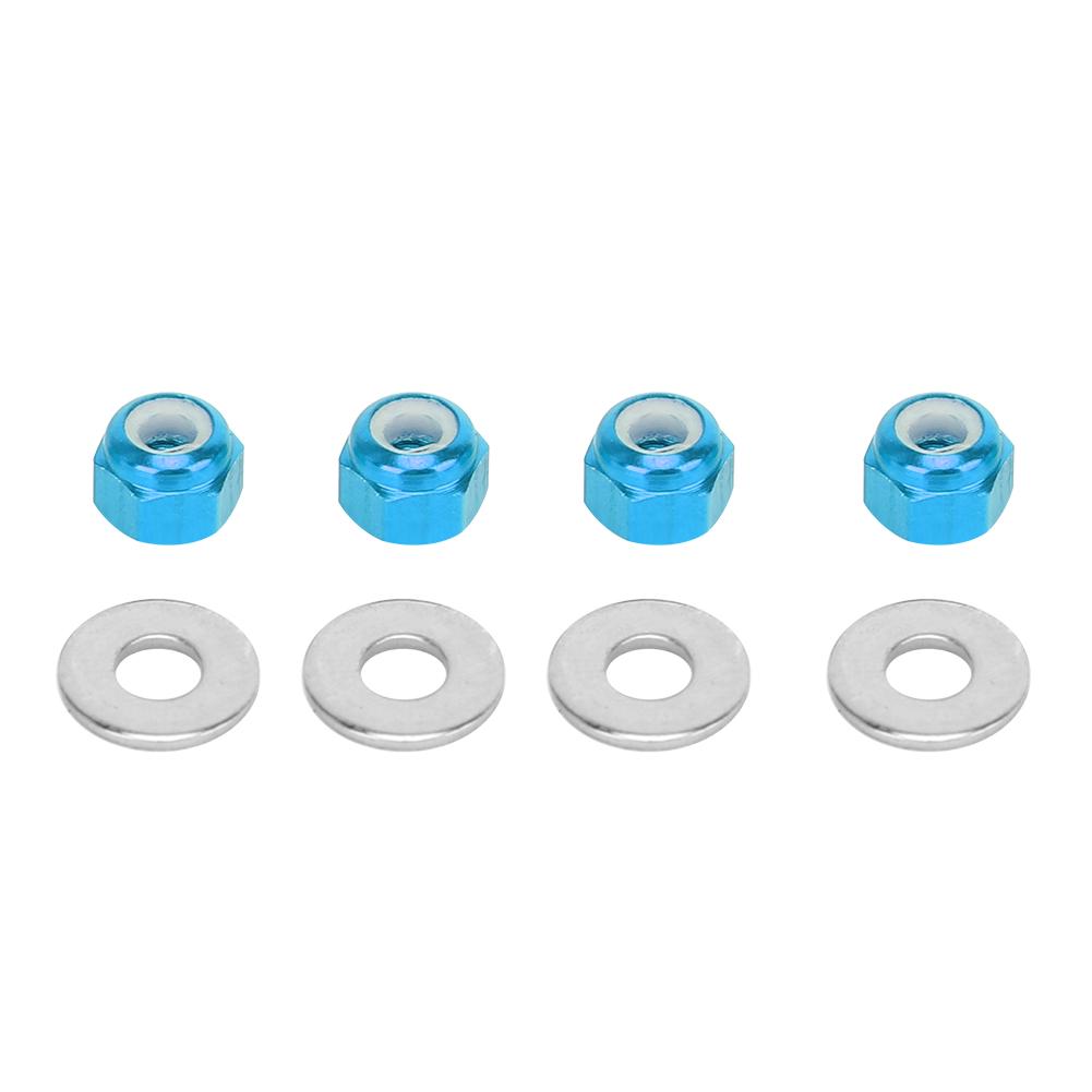 Wheel Hex Lock Nut Fit for Wltoys 1 14 144001 RC Car Upgrade AccessoryBlue A949 49R