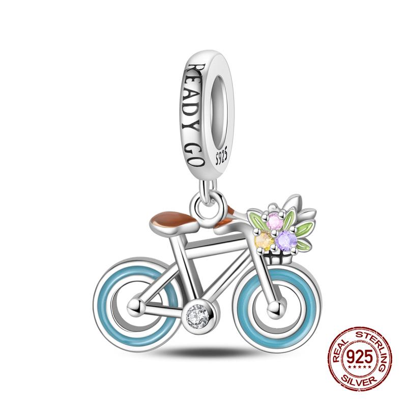 Charms Copper Off-Road Vehicle Series Charms Beads Fit 3Mm Original Bracelet Women Pendant Bead Diy Jewelry Gifts