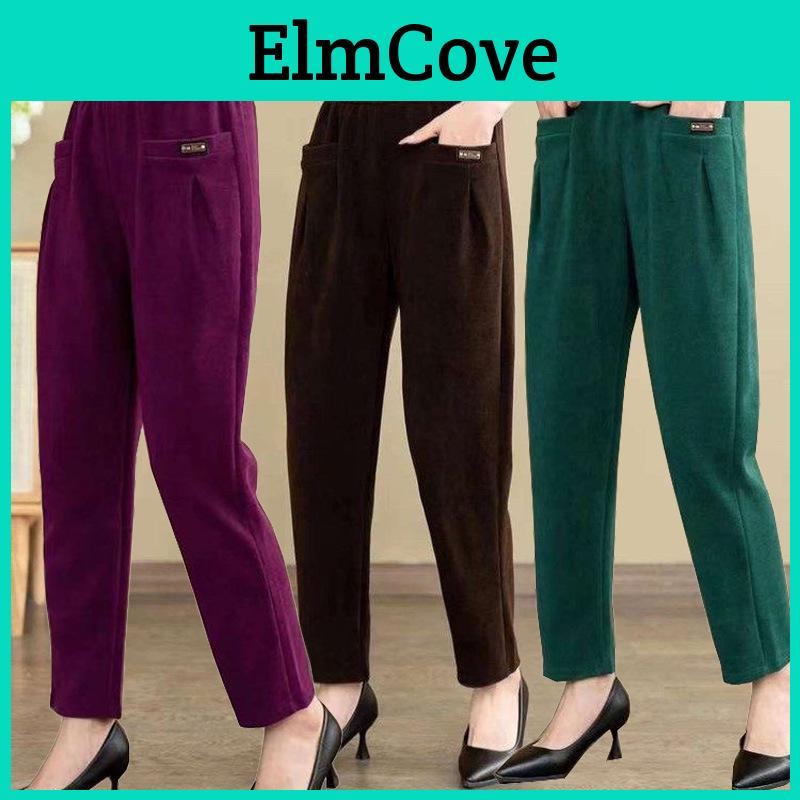 Autumn Corduroy Winter Womens And Pants Casual Fashion Womens Warm Pants Straight Pants