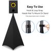 Universal Dj Light Speaker Stand Cover Triple Sided Tripod Stand Skirt Scrim Cover Stretchable