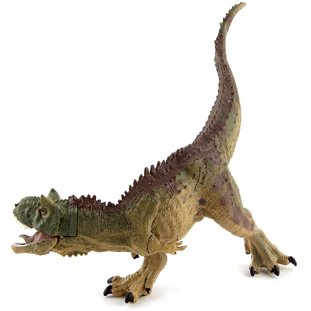 English Detail Map Dinosaur World Figure Model Toy Fuzi Niulong Jaw Movable
