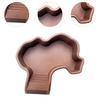 Tortoise Food Dish with Ramp Multifunctional Water Bowl Aquarium Supplies for Turtles and Reptile Pets