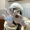Wool Gloves Women's Touch Screen Cold-proof Gloves New Versatile Five-finger Cold-proof Autumn and Winter Imitation Mink Warm Gloves