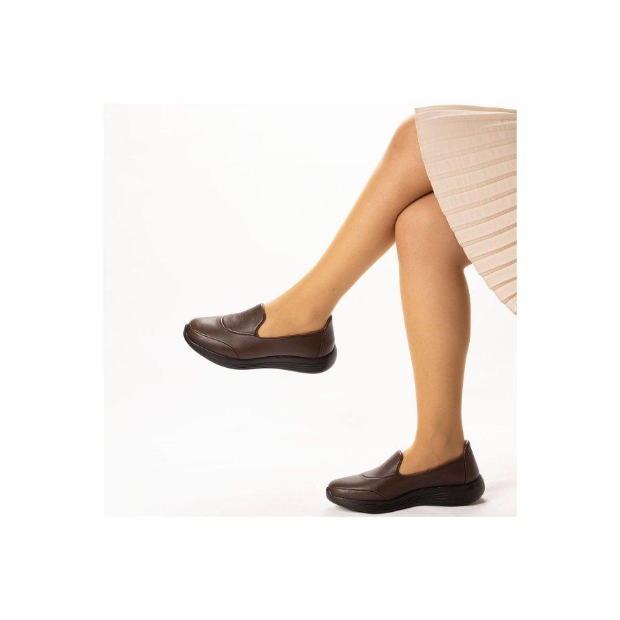 Женская анатомическая легкая комфортная повседневная обувь из натуральной кожи