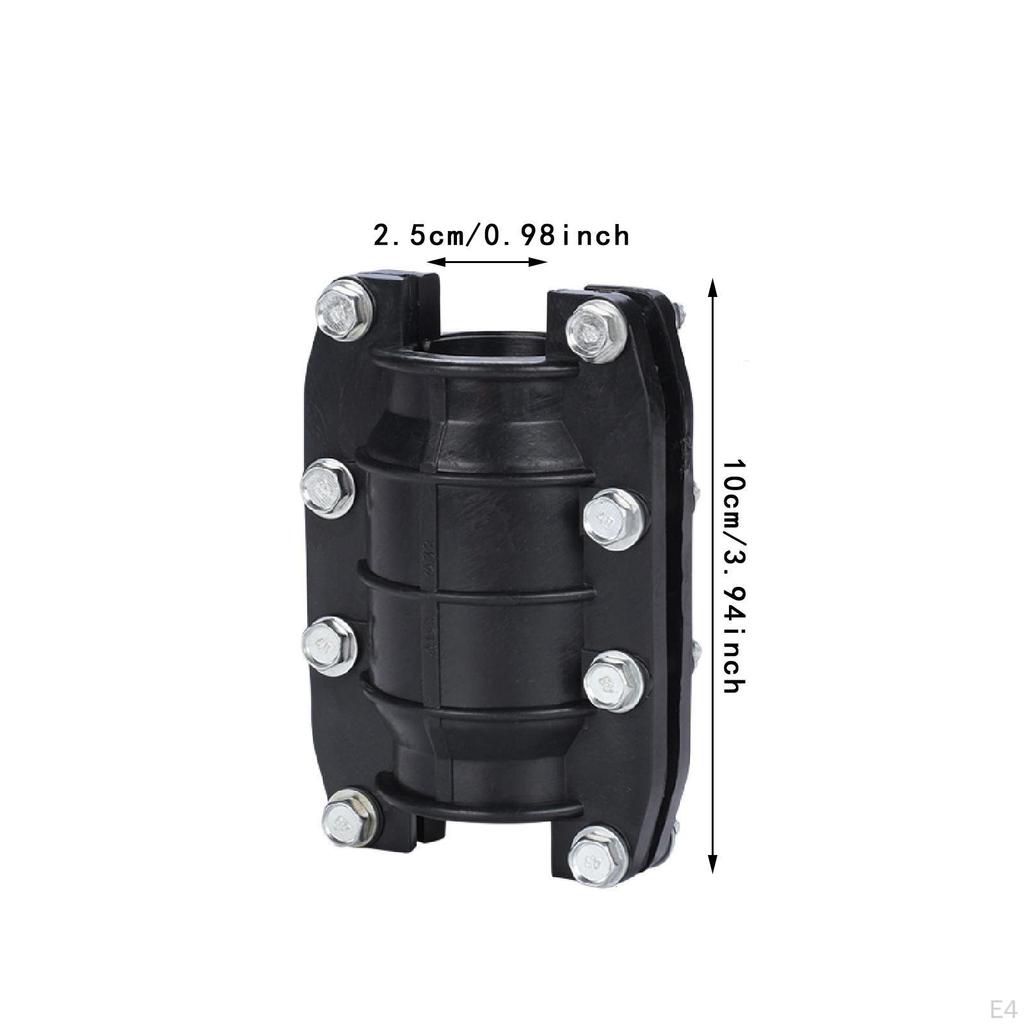 Хомут-герметик для аварийного ремонта течи водопроводной трубы для чугуна, цемента, ПВХ, ПЭ