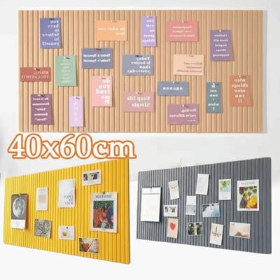 Легкие самоклеящиеся войлочные наклейки на стену для DIY 40x60 см Доска для фотовыставки Войлочная доска объявлений без сверления Галерейная стена