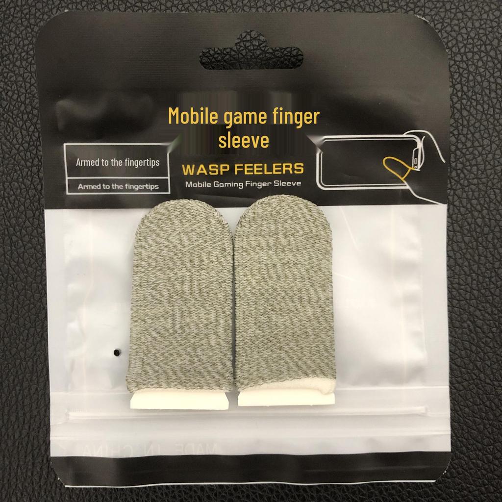 Copper Fiber 18-Pin Game Finger Sleeves - Sweatproof, Precision, Professional Gaming Gloves