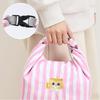 Insulated Thermal Cooler Box Cat Print Thermal Lunch Pouch Fashion Food Storage Handbags  Outdoor