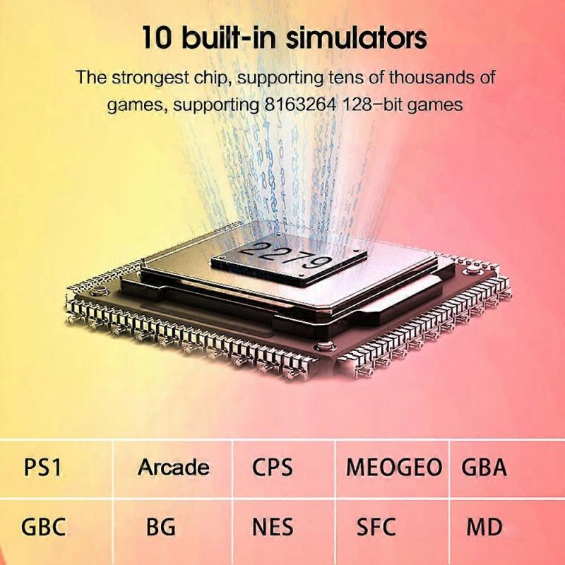 32 Bit 43 PSP Portable Handheld Game Console Player Camera W/ 10000 Games