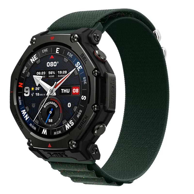 22 мм 20 мм Альпийский нейлоновый ремешок для Amazfit T-Rex3 Pro 48 мм 44 мм/Balance 2-1 Спортивный браслет Для Amazfit Active 2 Аксессуары для ремешка